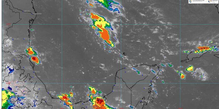 Continuarán las lluvias en Quintana Roo