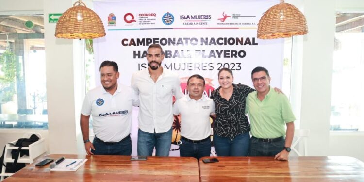Promoverán Isla Mujeres con «Campeonato Nacional de Handball Playero»