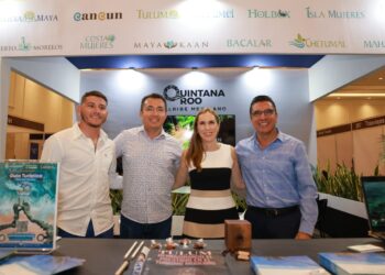 Isla Mujeres presente en la inauguración del Cancún Travel Mart 2023