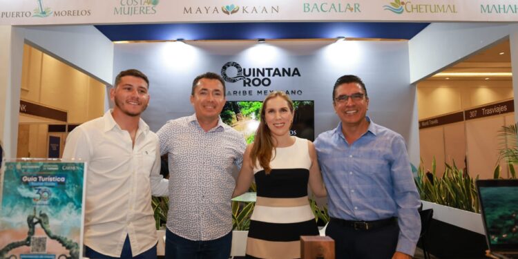 Isla Mujeres presente en la inauguración del Cancún Travel Mart 2023