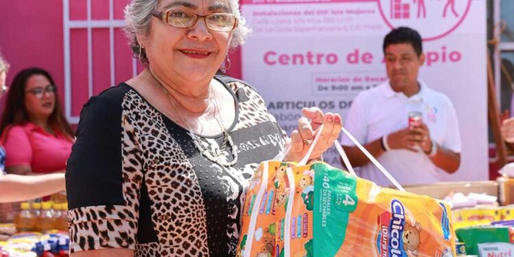 Gobierno de Isla Mujeres se une al llamado de ayuda para los afectados del huracán “Otis” en Guerrero