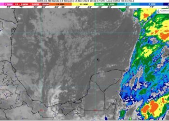 Así estara el Clima hoy en Quintana Roo