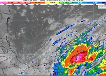 Continuarán las lluvias en Quintana Roo