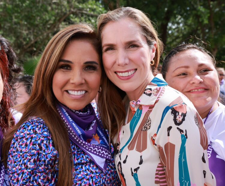 En coordinación con la Gobernadora Mara Lezama promueve la prevención de la violencia contra las mujeres impulsando una cultura de paz en Isla Mujeres