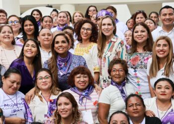 En coordinación con la Gobernadora Mara Lezama promueve la prevención de la violencia contra las mujeres impulsando una cultura de paz en Isla Mujeres