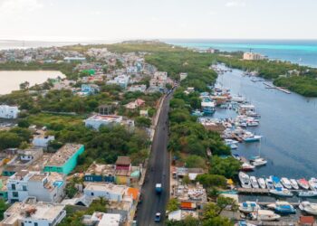 Avanzan los trabajos de pavimentación en la Avenida Perimetral de Isla Mujeres