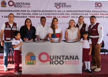 Inaugura Mara Lezama preescolar y primaria con inversión de más de 30 mdp en Tulum
