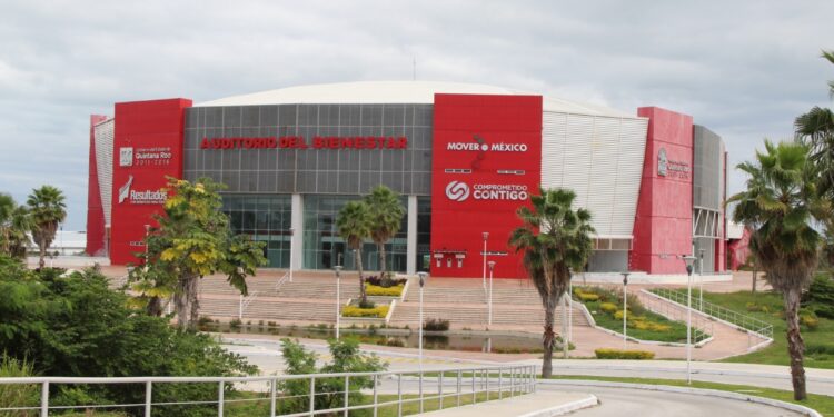 Anuncia Mara Lezama próxima rehabilitación del Auditorio del Bienestar de Cancún