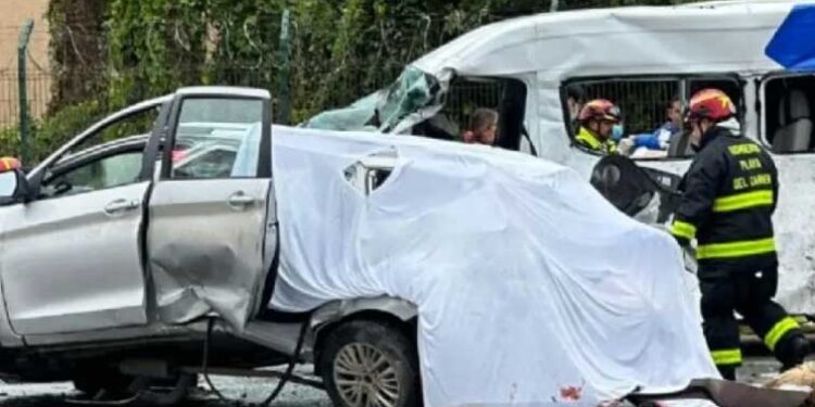 Confirma FGE que conductor de los extranjeros siniestrados iba a exceso de velocidad