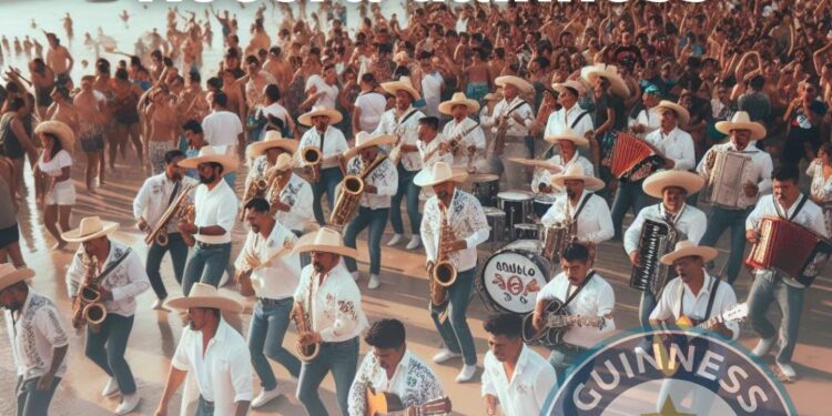 Convocan a tocada masiva de banda sinaloense en Mazatlán para romper Guinness Record