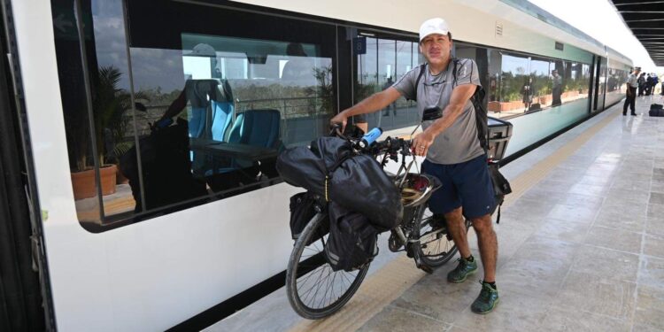 Arrancan operaciones viajes del Tren Maya de Playa del Carmen a Cancún