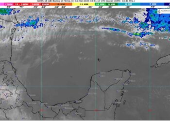 Así estará el clima este lunes en Quintana Roo