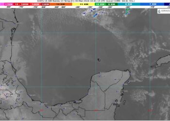Así estará el clima hoy en Quintana Roo