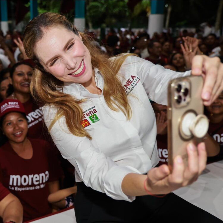 Miles asisten al gran cierre de Campaña de Atenea Gómez Ricalde en Isla Mujeres