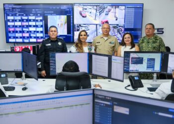 Supervisan eficacia de la tecnología y videovigilancia en Cozumel a través de interacción entre el C2 de Cozumel y el subcentro regional del C5 de la SSC