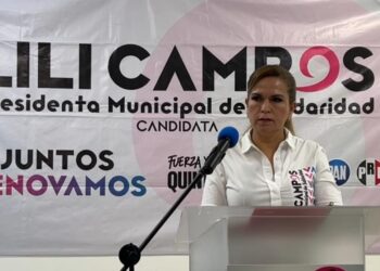 Acusa Lili Campos al Ieqroo de prestarse a untereses de Morena, para frenar su campaña