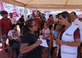 Activa Mara Lezama las Caravanas de la Salud para ofrecer servicios en las zonas donde hubo mayores afectaciones por inundaciones