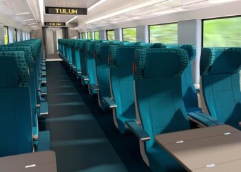 Estima AMLO cierre del circuito del Tren Maya en agosto, tras resolver problema ‘técnico’ en tramo Playa del Carmen-Tulum