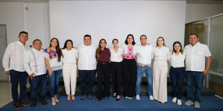 Atenea Gómez Ricalde continuará trabajando de la mano con la Gobernadora Mara Lezama para transformar Isla Mujeres
