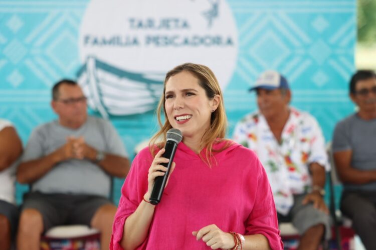 Atenea Gómez Ricalde continúa apoyando al sector pesquero a través del programa ‘Familia Pescadora’