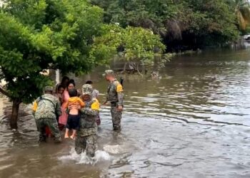 Se activó el Plan Marina debido a fuertes lluvias en Chetumal