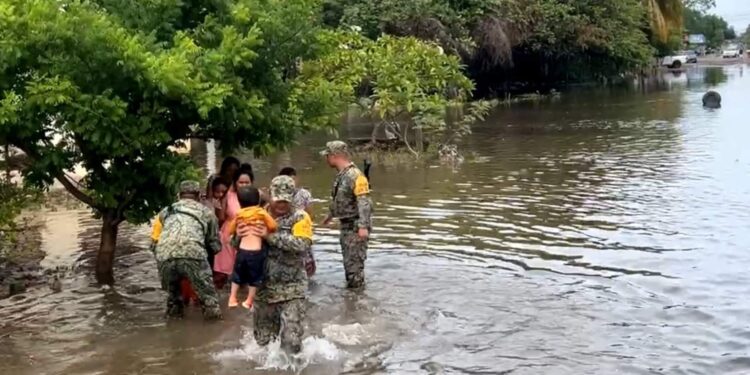 Se activó el Plan Marina debido a fuertes lluvias en Chetumal