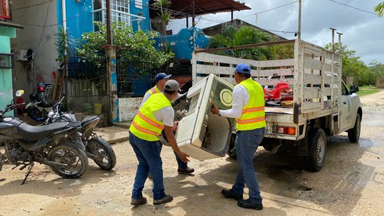 Fortalecen el Programa Permanente de a Descacharrización en Isla Mujeres