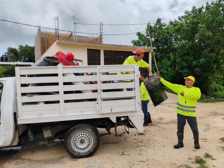 Fortalecen el Programa Permanente de a Descacharrización en Isla Mujeres
