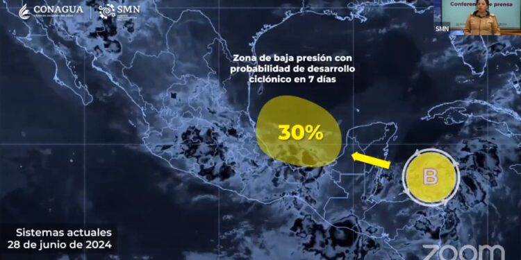 Pronostica Conagua hasta 200 mm de lluvia para Quintana Roo