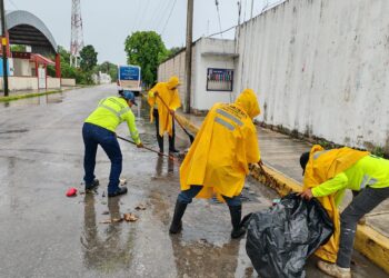 Gobierno Municipal de Isla Mujeres llama a tomar medidas preventivas ante las lluvias registradas