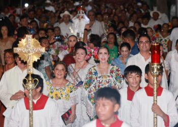 Celebran tradicional Vaquería en el Pueblo Mágico de Isla Mujeres