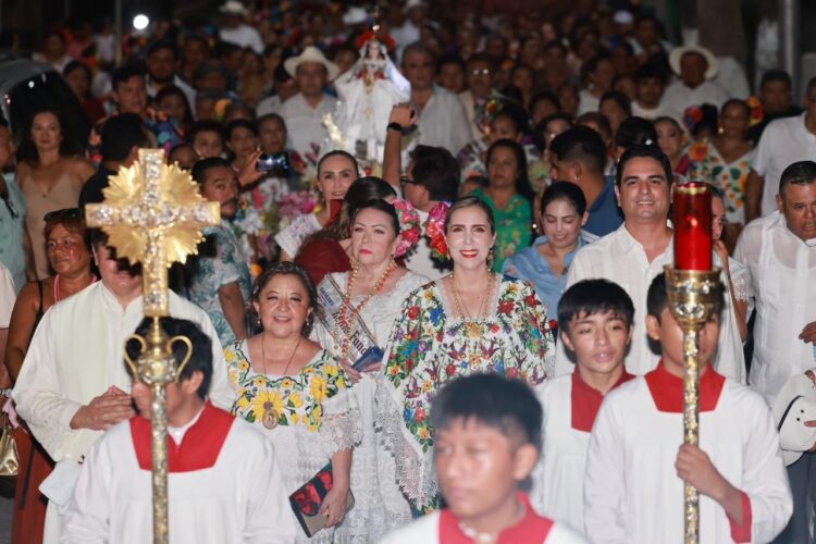 Celebran tradicional Vaquería en el Pueblo Mágico de Isla Mujeres