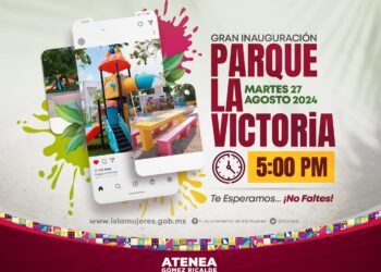 Atenea inaugurará hoy el nuevo parque La Victoria en Ciudad Mujeres