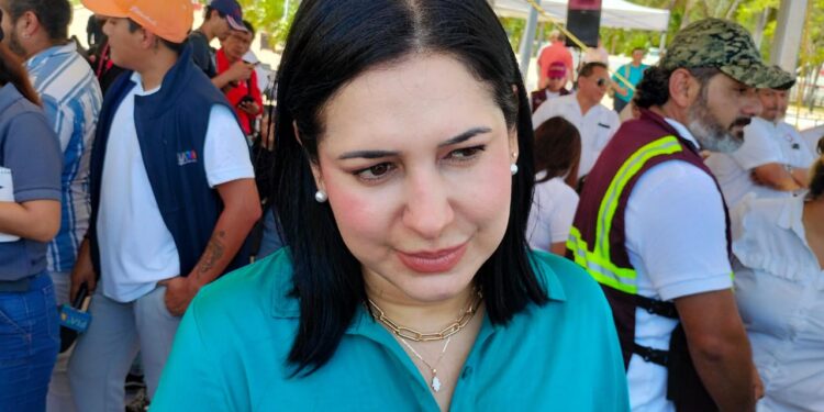 Estefanía Mercado ya revisa la entrega que deja la administración saliente