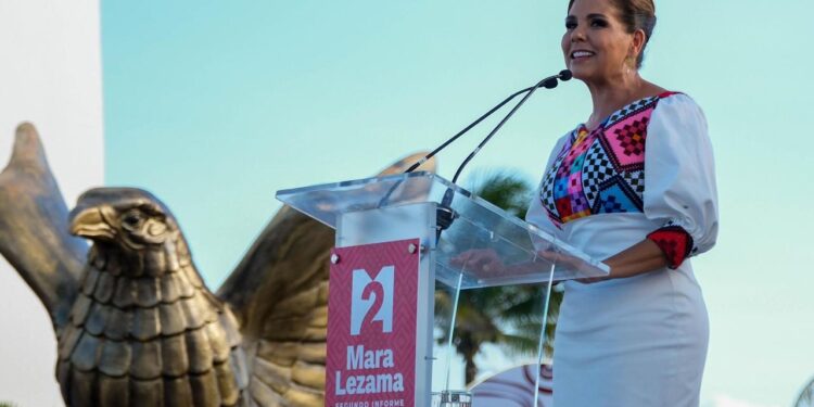 Somos un gobierno humanista con corazón feminista: Mara Lezama Presenta Segundo Informe de Gobierno