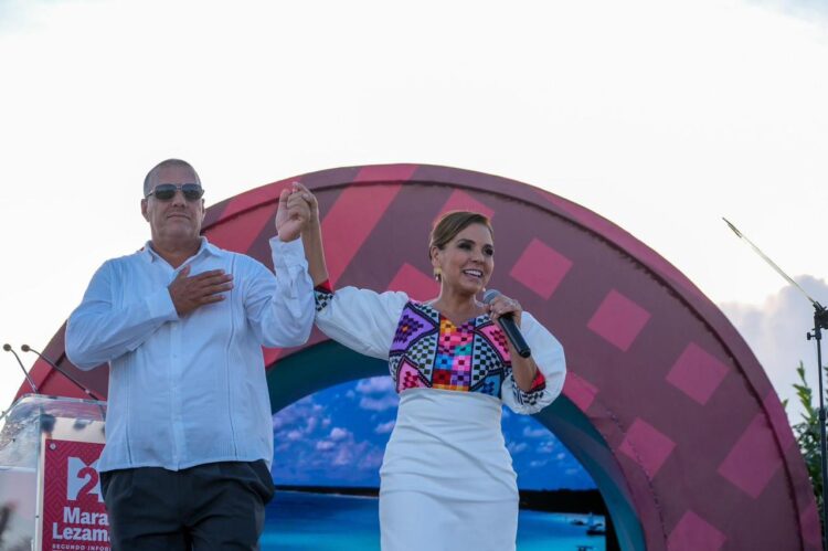 Somos un gobierno humanista con corazón feminista: Mara Lezama Presenta Segundo Informe de Gobierno