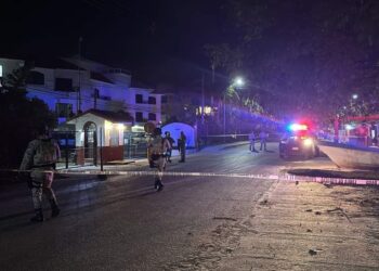 Violenta Noche en Cancun, dos ejecutados y dos heridos