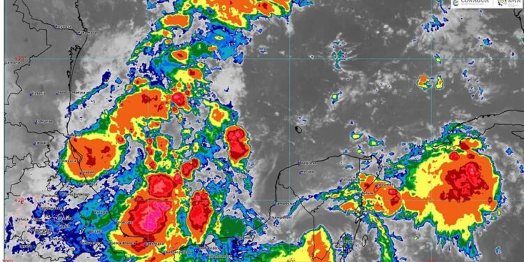 Continuarán las lluvias en Quintana Roo