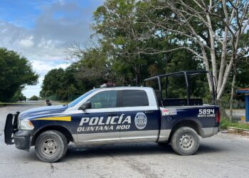 Hallan cuerpo descuartizado en bolsas, en la Región 237 de Cancún