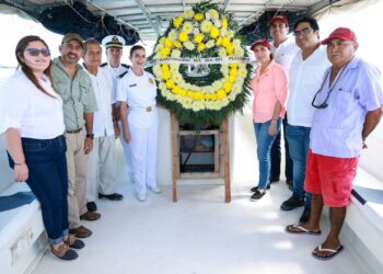 Atenea Gómez Ricalde celebra a los pescadores de Isla Mujeres