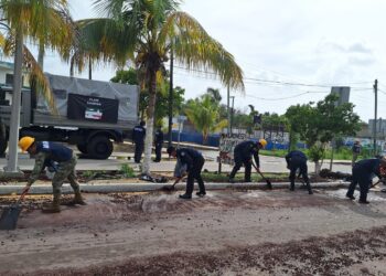 Entra Plan Marina en su Fase de Recuperación, tras el paso del huracán Milton en Yucatán