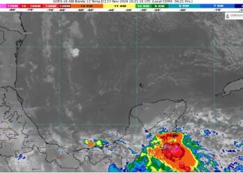 Así estará el clima hoy en Quintana Roo