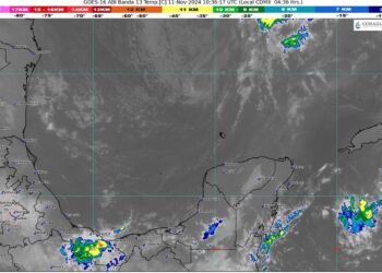 Así estará el clima hoy en Quintana Roo
