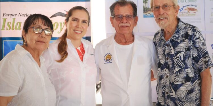 Atenea Gómez Ricalde celebra el 27 Aniversario del Parque Nacional Isla Contoy