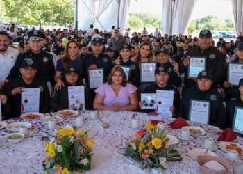 Reconoce Mara Lezama mérito policial y refuerza compromiso por la seguridad en Quintana Roo