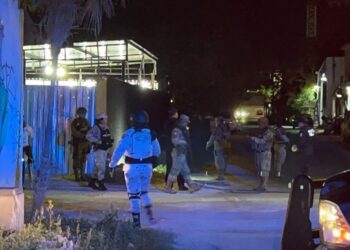 Disparan contra edificio en obra negra en Tulum