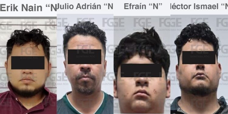 Capturan a 4 implicados en el homicidio de 3 personas del sindicato de taxistas