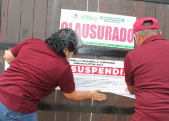 Sedetus clausura asentamientos irregulares en Puerto Morelos
