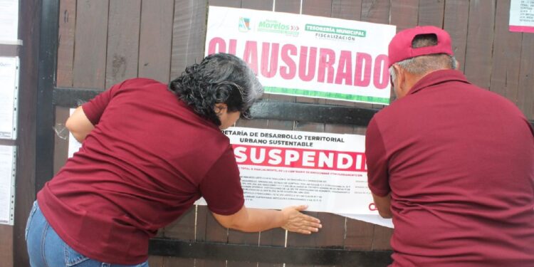 Sedetus clausura asentamientos irregulares en Puerto Morelos