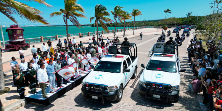 Mara Lezama da inicio al “Operativo de Seguridad Vacacional de Semana Santa 2025